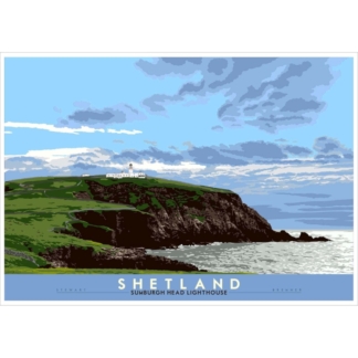 Image of Shetland: Sumburgh Head Lighthouse by Stewart Bremner